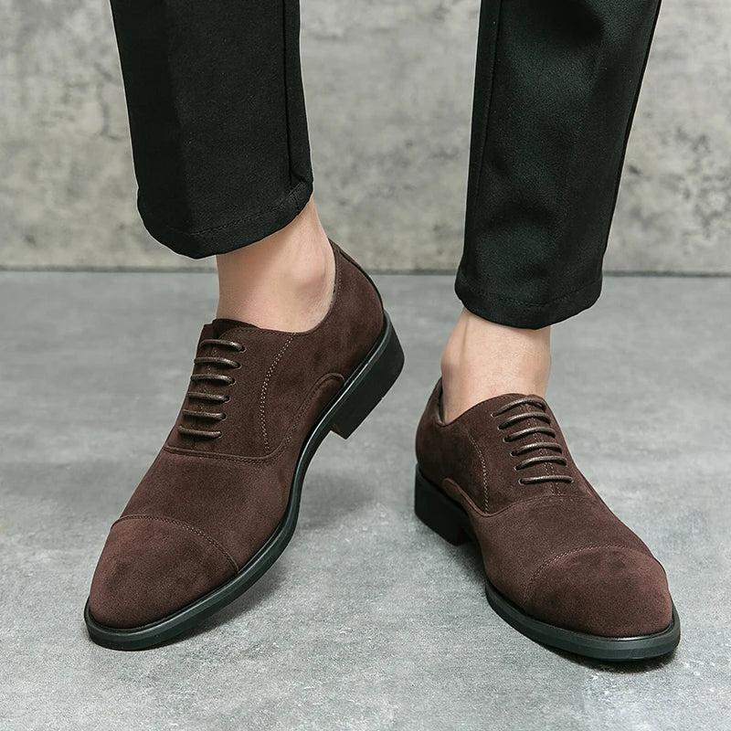 Classic Suede Oxfords