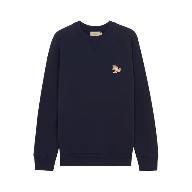 Cozy Embroidered Fleece Sweater