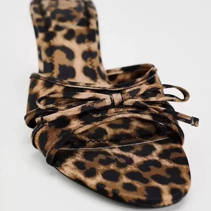 Leopard Print High Heels