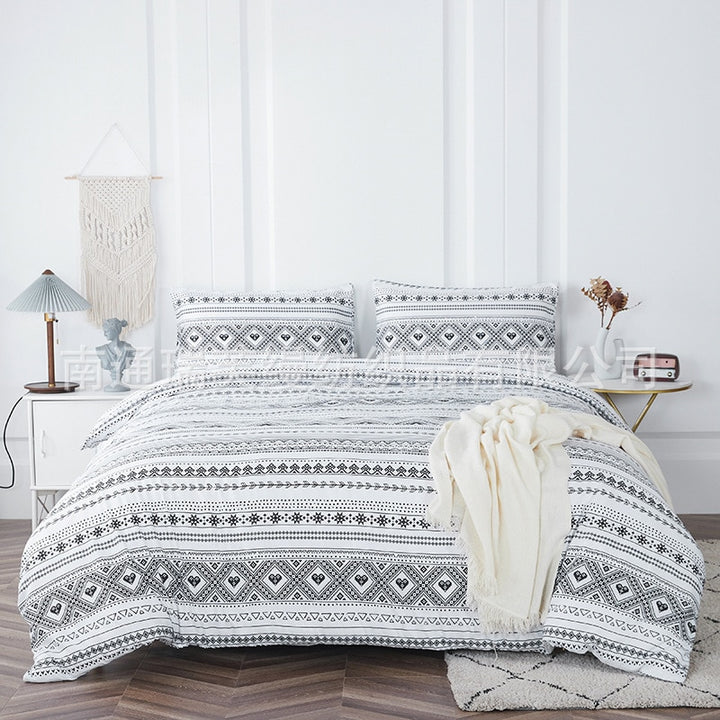 Bohemian Geometric Bedding.