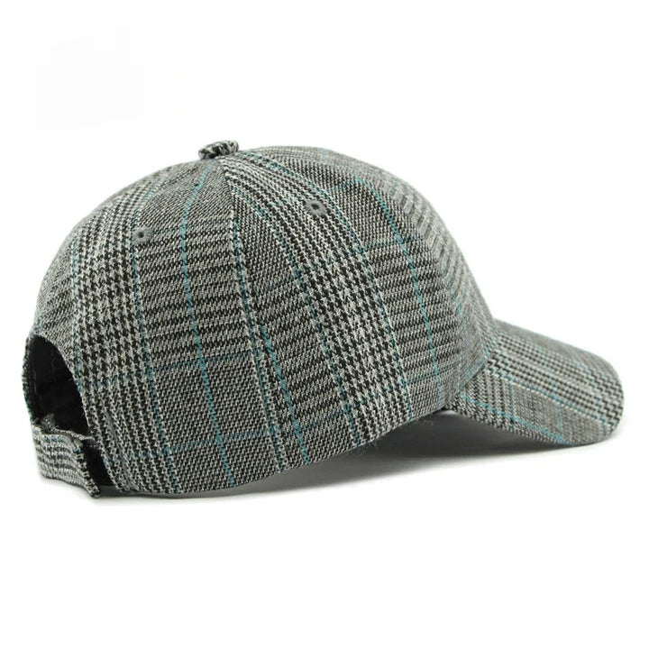 Checker Grid Sunshield Cap