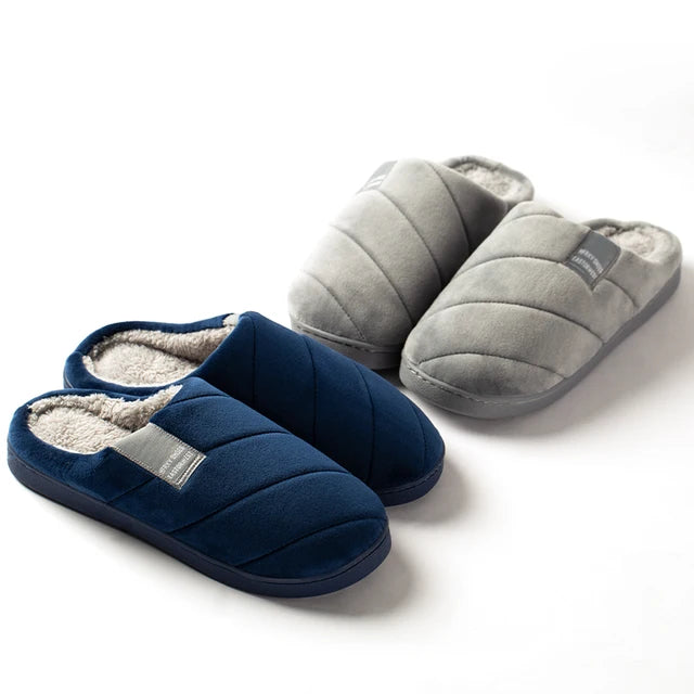 Plush Cotton Indoor Slippers