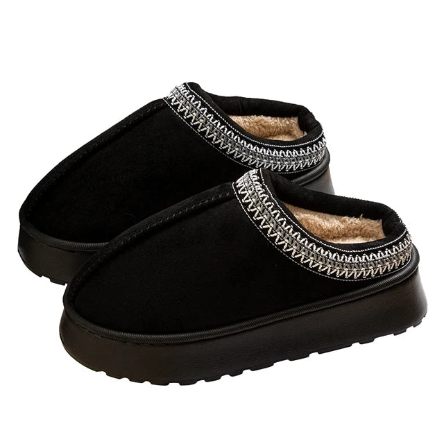 Plush Winter Anti-Slip Slippers