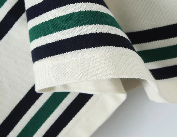 Riviera Striped Polo Shirt
