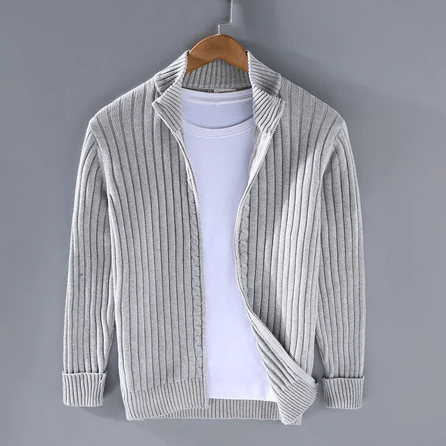 Men's Thick Knit Cardigan