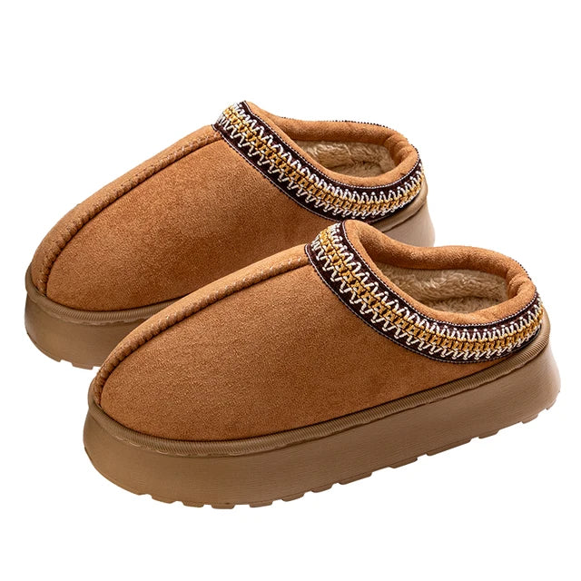 Plush Winter Anti-Slip Slippers