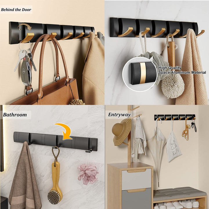 Waterproof Folding Towel Hooks