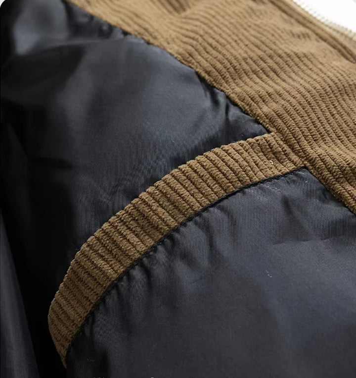 Men's Winter Jacket -Warm Cotton Jacket Fleece Lined