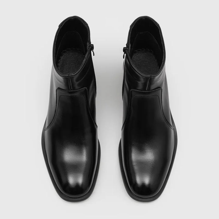 Men's Leather Chelsea Boots - Business Casual Ankle Boots