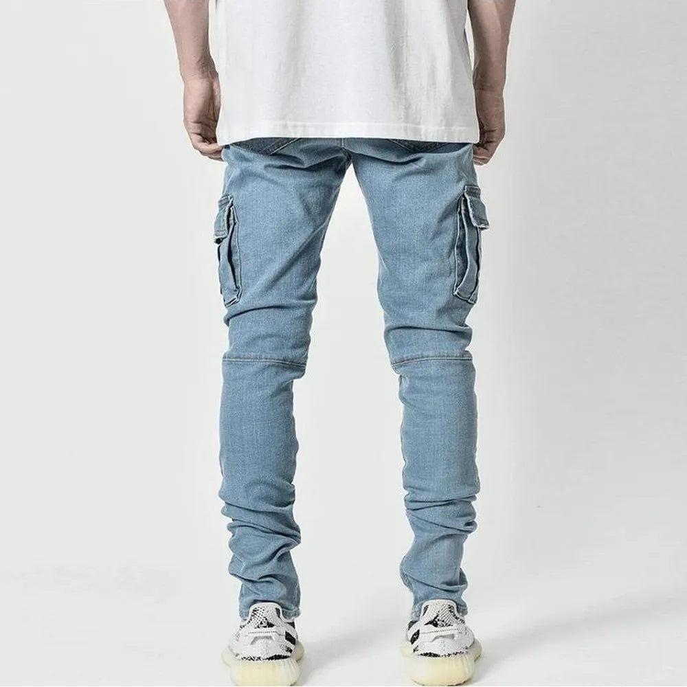 Cargo Denim Jeans