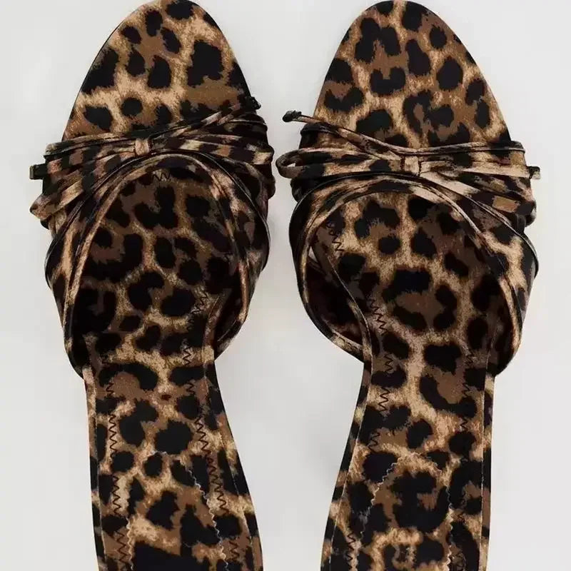 Leopard Print High Heels