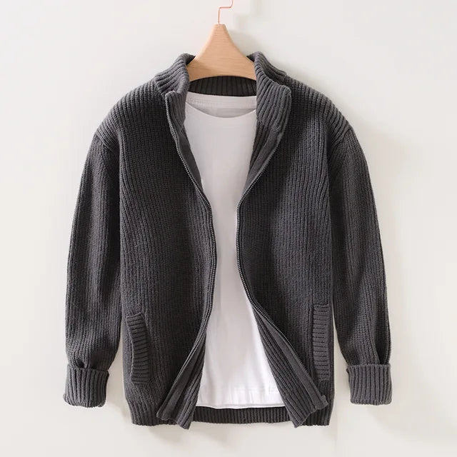 Men's Thick Knit Cardigan