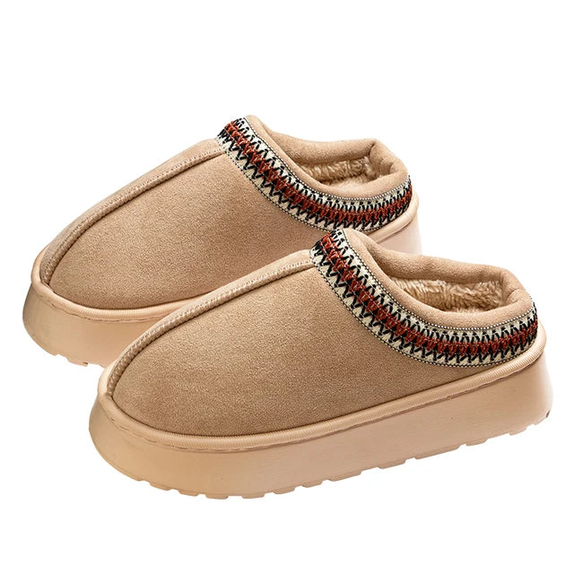 Plush Winter Anti-Slip Slippers