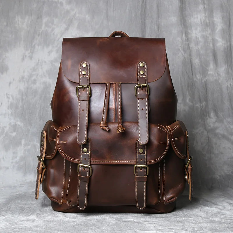 Wyatt Heritage Leather Rucksack – Avery's Cove