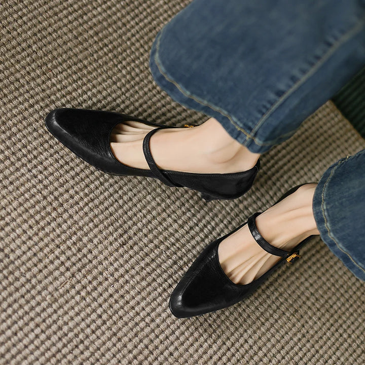 Chic Point Mary Janes