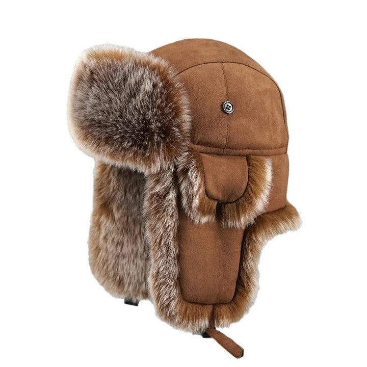 Unisex Faux Fur Ushanka Winter Earflap Hat