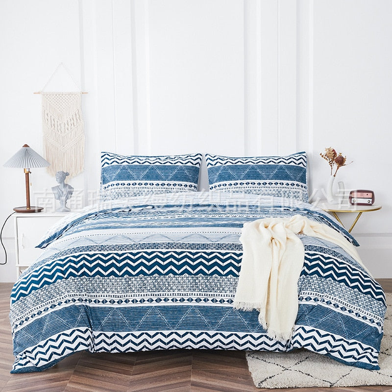 Bohemian Geometric Bedding.