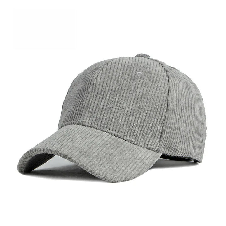Nylora Corduroy Baseball Cap - Unisex Adjustable Snapback