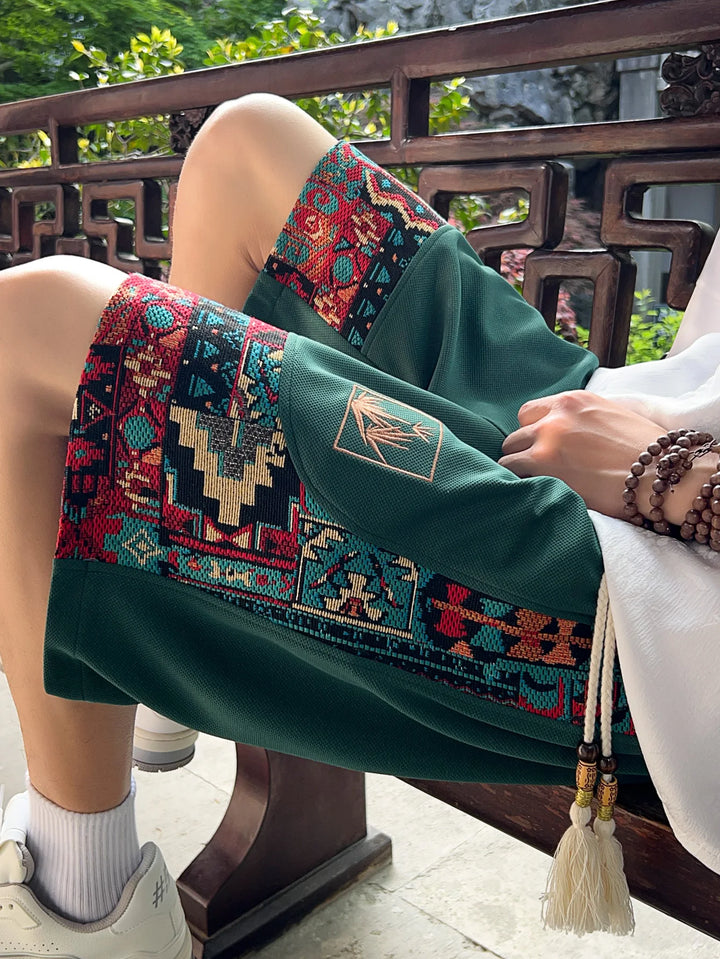 Riviera Embroidered Shorts