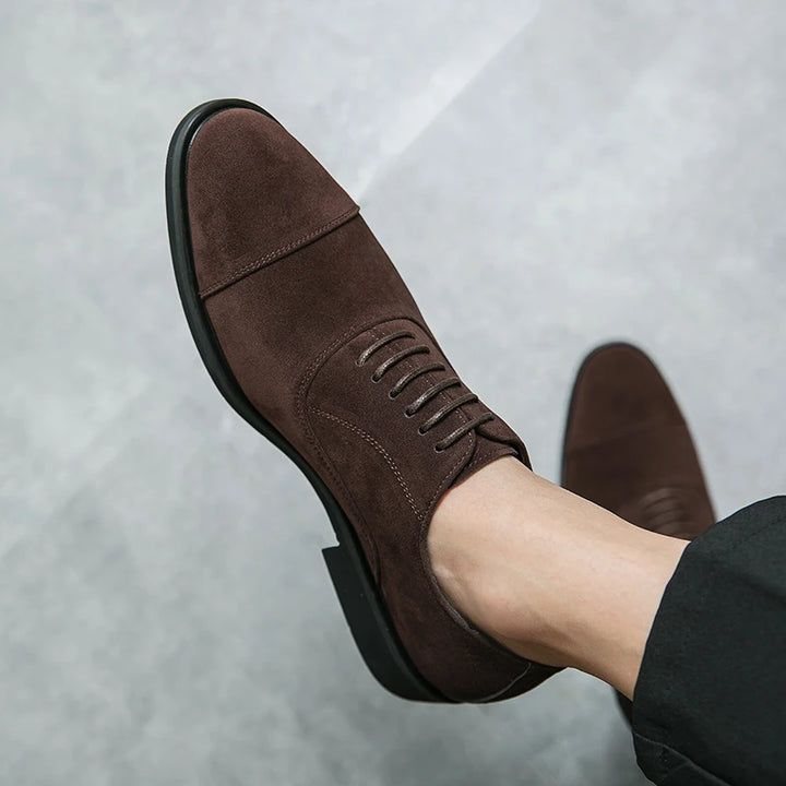 Classic Suede Oxfords