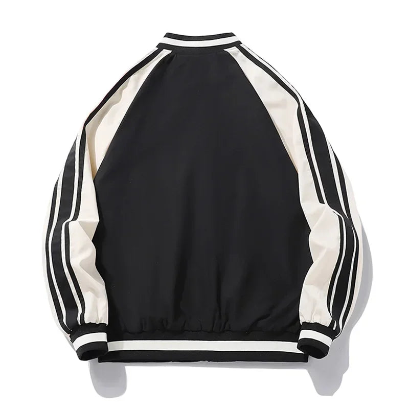 Retro Varsity Track Jacket