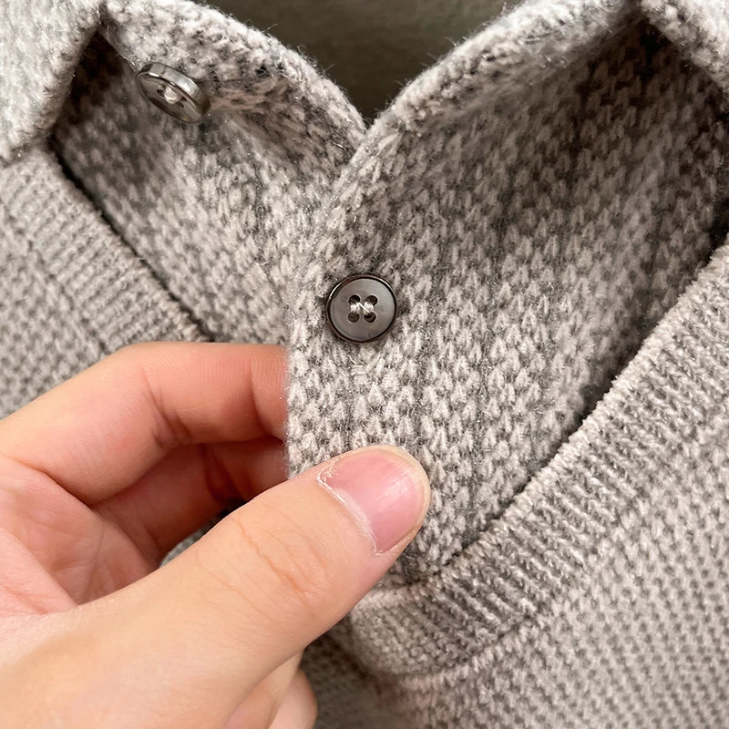 Men's Two-piece Thickened Shirt