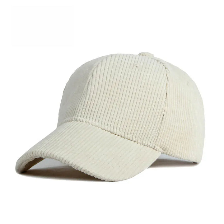 Nylora Corduroy Baseball Cap - Unisex Adjustable Snapback