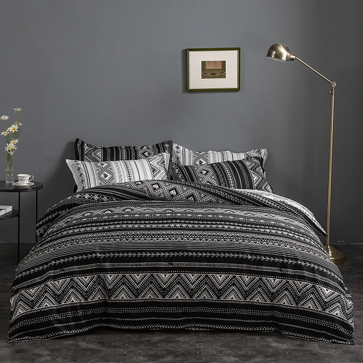 Bohemian Geometric Bedding.