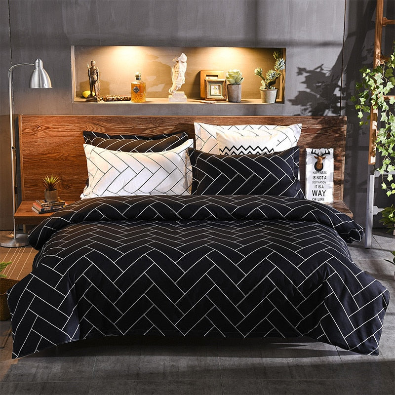 Bohemian Geometric Bedding.