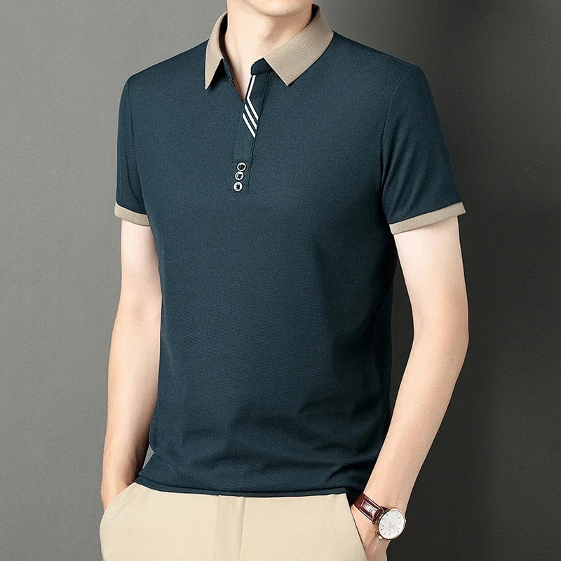 Vyrant Classic Men's Solid Polo Shirt