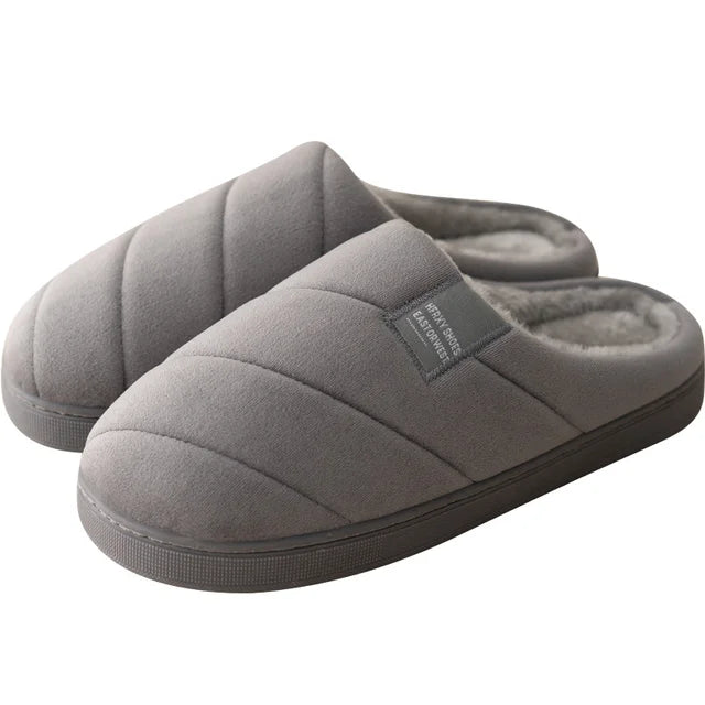 Plush Cotton Indoor Slippers