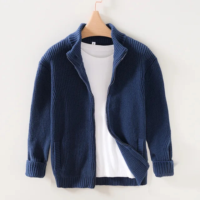 Men's Thick Knit Cardigan