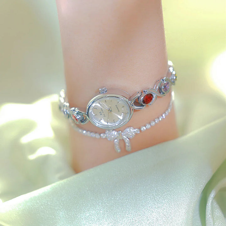 Elegant Gemstone Watch