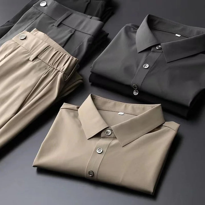 Sleek Ensemble Polo Set