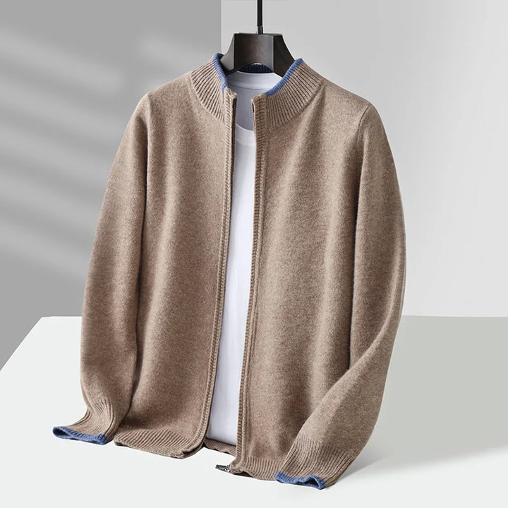 Highland Merino Zip Cardigan
