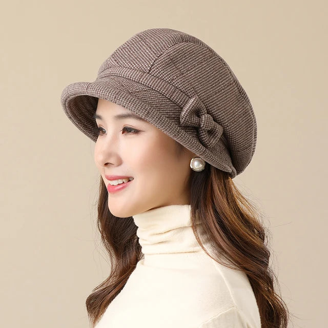 Elegant Winter Fisherman Cap