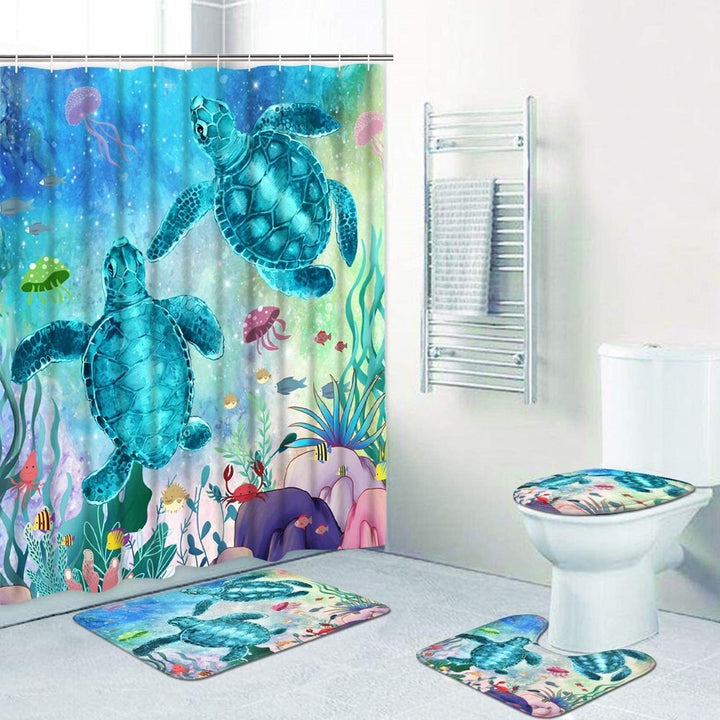 Sea Turtle Shower Curtain