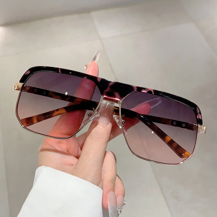 Oversized Tortoise Sunglasses