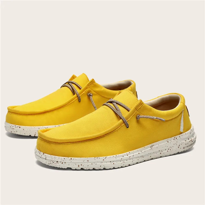 Horizon Breeze Canvas Loafers