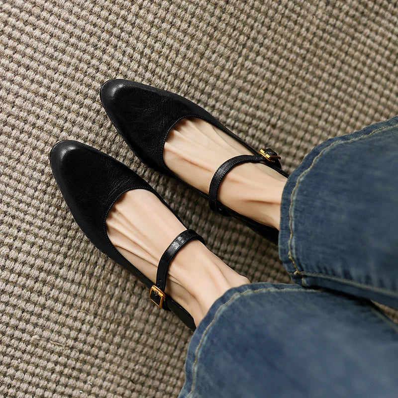 Chic Point Mary Janes