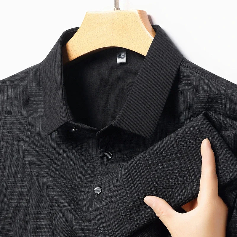 Veridon Men's Business Casual Polo Shirt - Short Sleeve