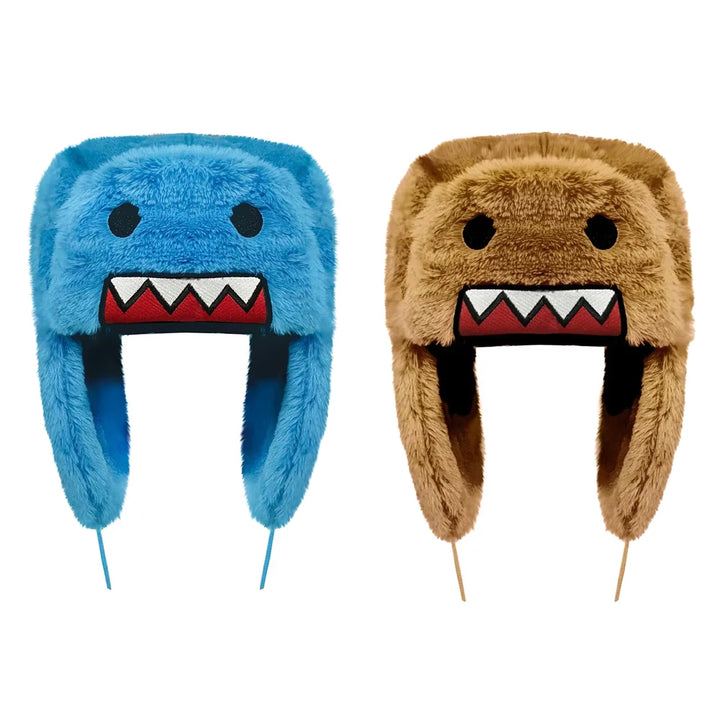 Kids Cartoon Ushanka Hat - Faux Fur Winter Hat