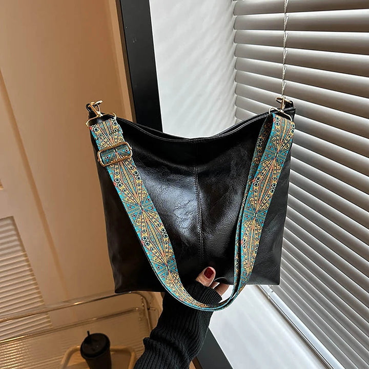 Bohemian Leather Tote