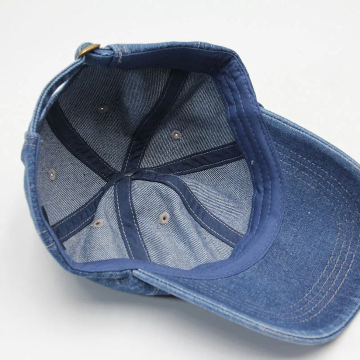 Vintage Denim Baseball Cap