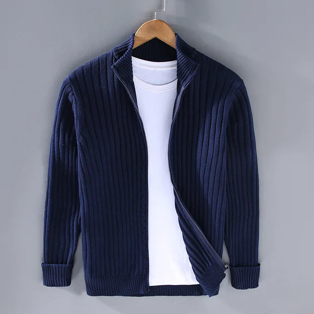 Men's Thick Knit Cardigan