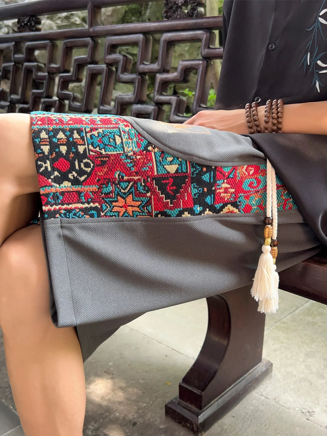 Riviera Embroidered Shorts