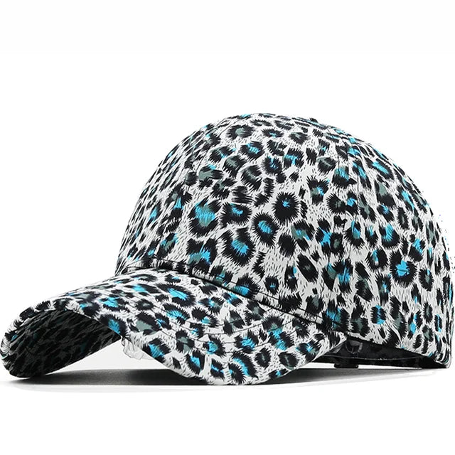 Lorena Leopard Cap