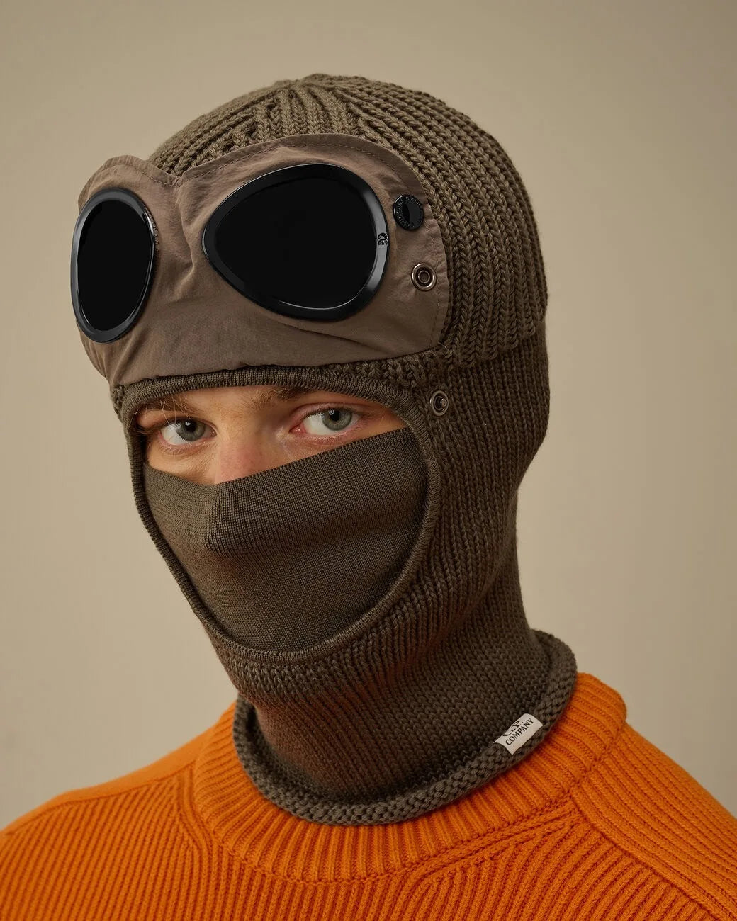 Unisex Windproof Balaclava with Goggles - Winter Cycling Face Mask