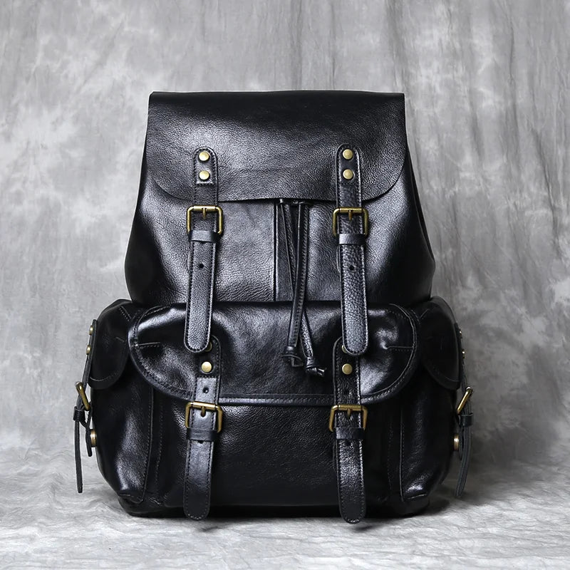 Wyatt Heritage Leather Rucksack