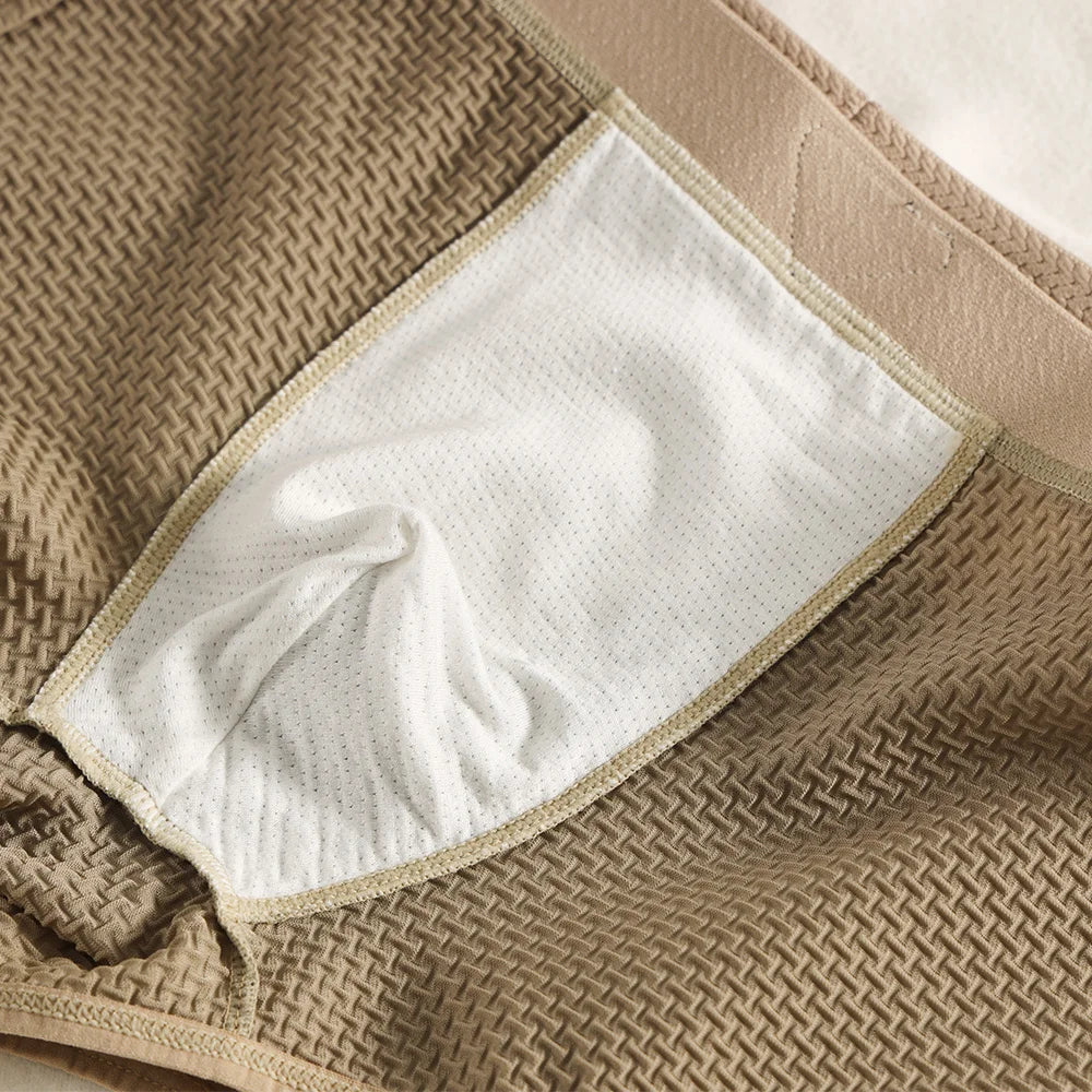 Breeze Plaid Silk Boxers